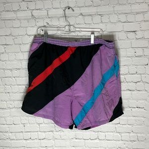Vintage Surf Odyssey Swim Trunks 80s Style SZ: L